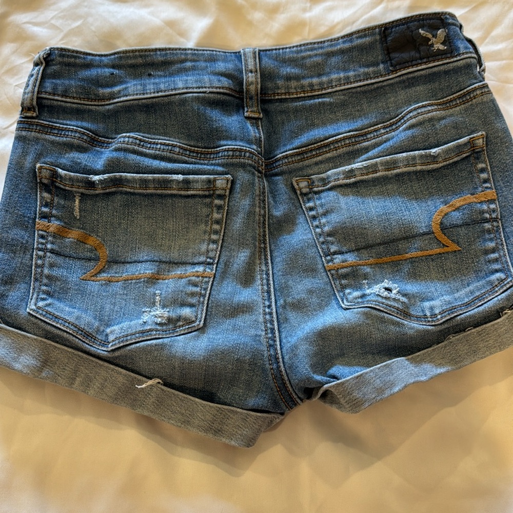 American Eagle Hi-Rise Shortie Shorts Bundle Size 4 - Picture 9 of 13
